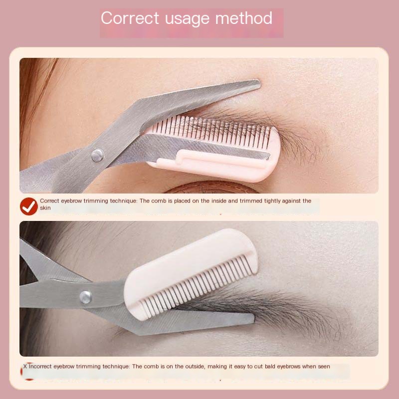 Eyebrow Scissors & Comb Set