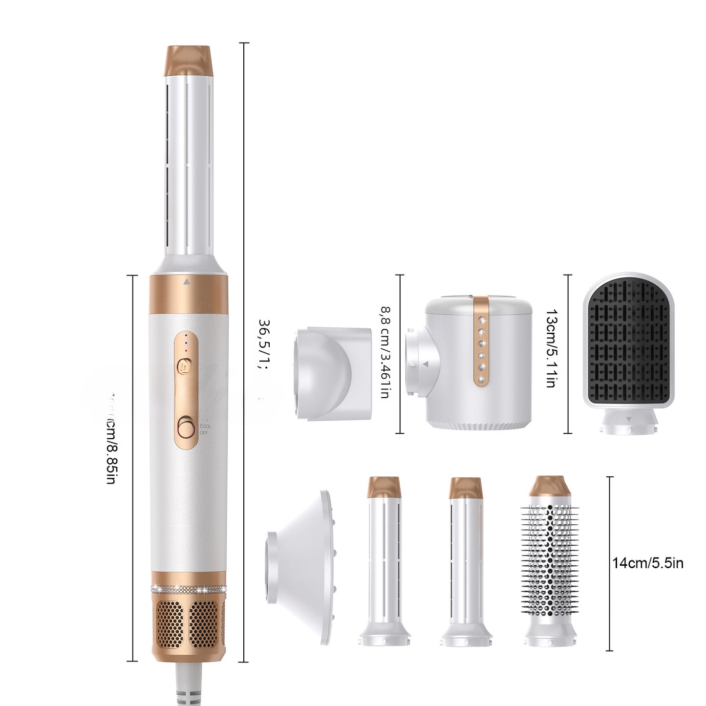 7-in-1 Hot Air Styling Brush